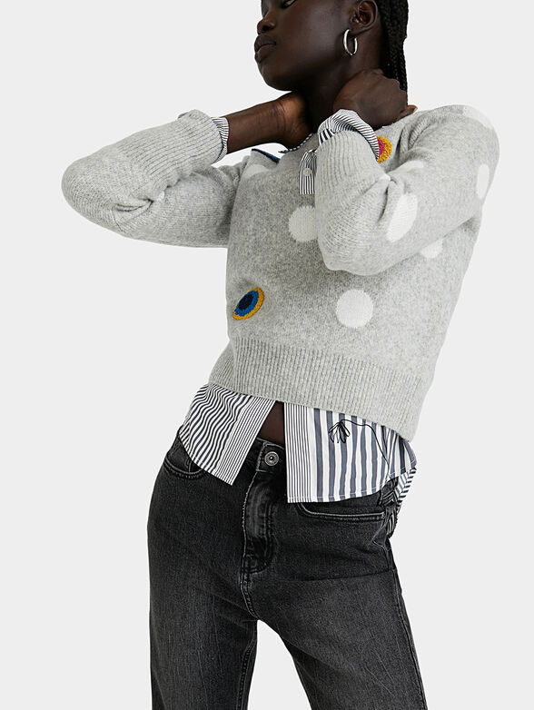 Jeans with worn off effect - 5