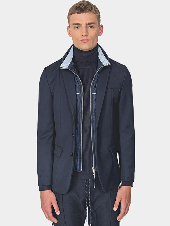 Slim blazer with detachable interior - 1