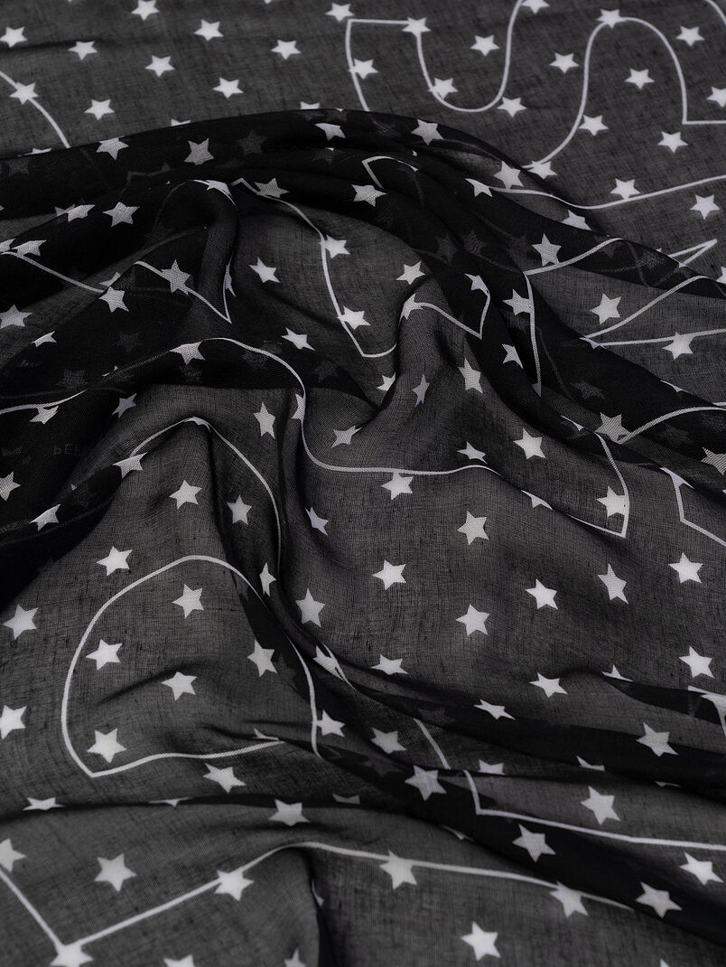 BRIDGET scarf with star print - 3
