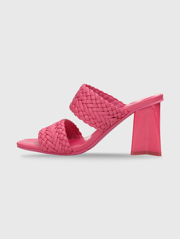 LILAH black heeled sandals - 4