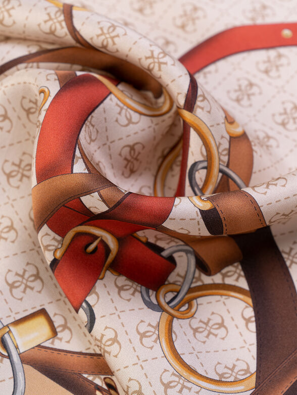 Scarf with 4G monogram print - 4