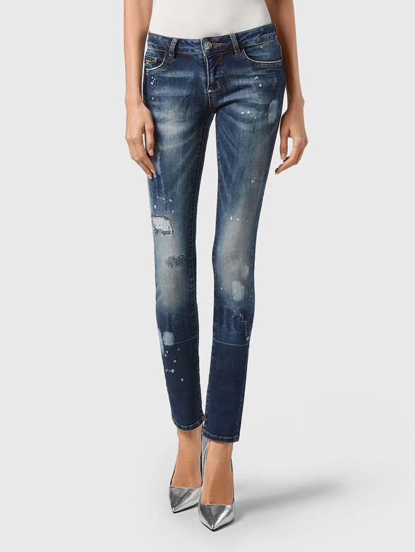 ICONIC PLEIN jeans with washed effect - 1