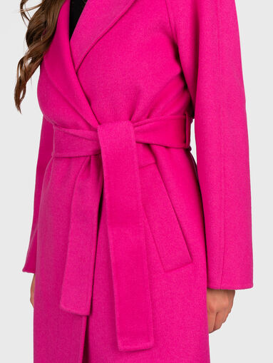 Coat of wool blend  - 4