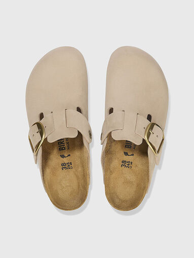 BOSTON suede clog - 5