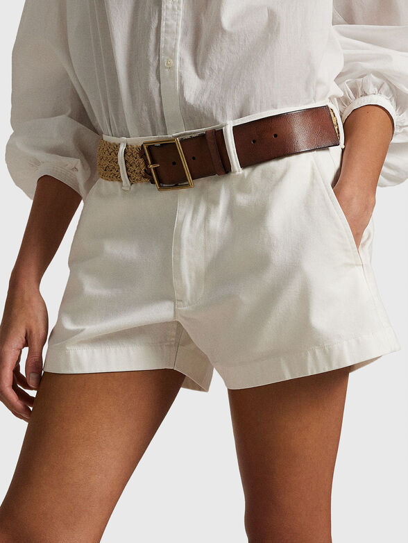 Cotton chino short - 3