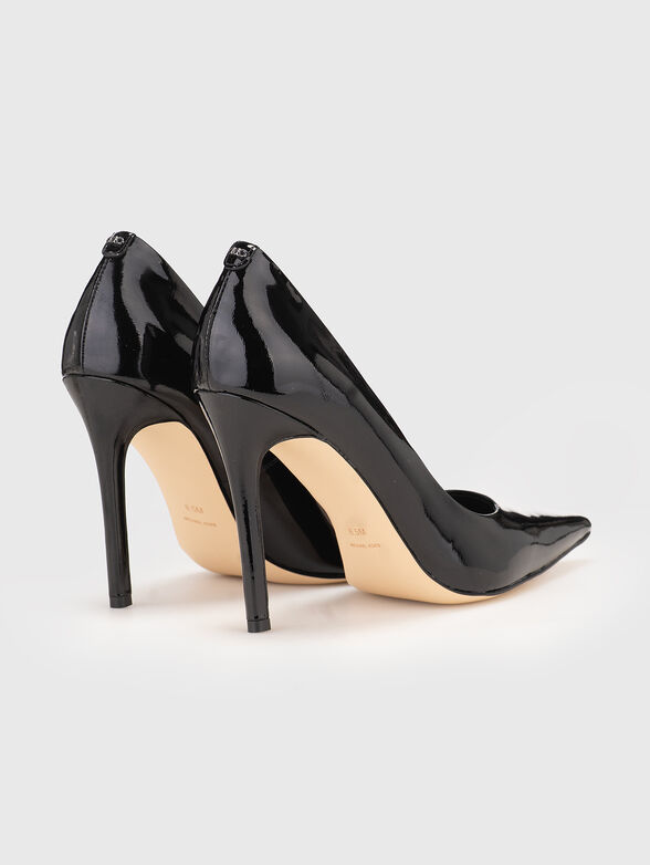 Leather high heeled shoes - 3