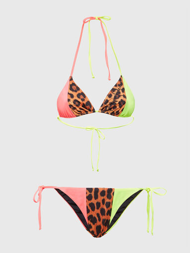 Multicoloured two-piece swimsuit - 4