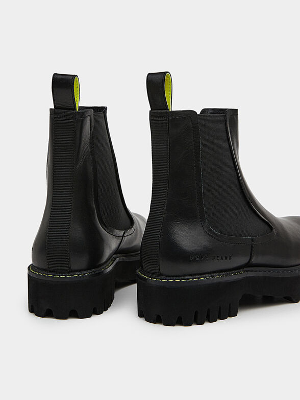 TRUCKER CHELSEA leather ankle boots - 3