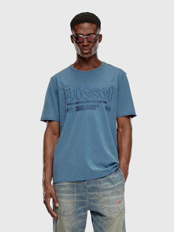 T-RAWJUST T-shirt with accent embroidery - 1