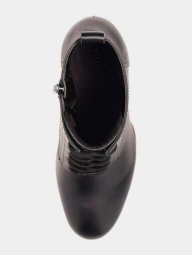 BILLS black heeled ankle boots  - 5