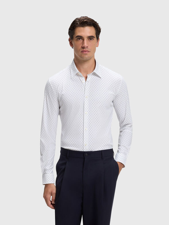 Slim-fit printed shirt - 1