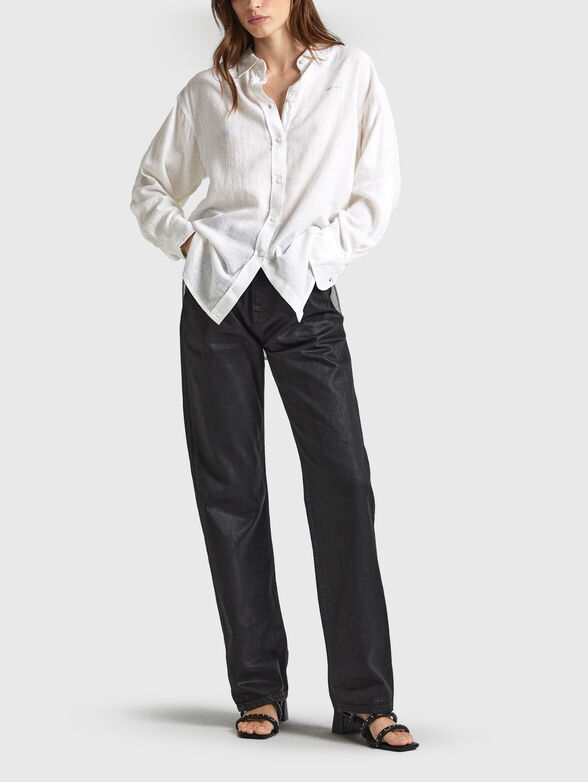 PHILLY cotton and linen shirt - 2