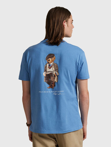Cotton T-shirt with Polo Bear print - 3