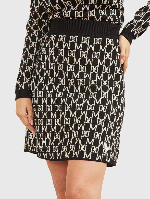 ANGELINA black mini skirt - 3