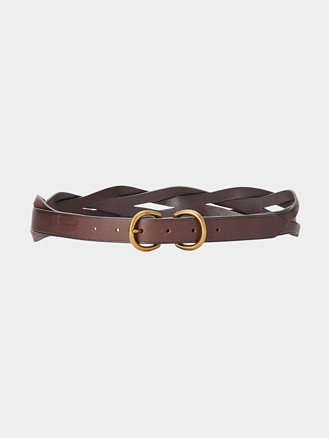 Brown belt brand POLO RALPH LAUREN Globalbrandsstore en