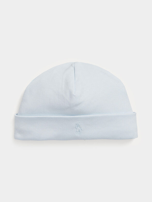 Hat with embroidered logo - 1