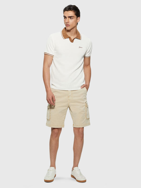 Polo shirt with contrast collar - 2
