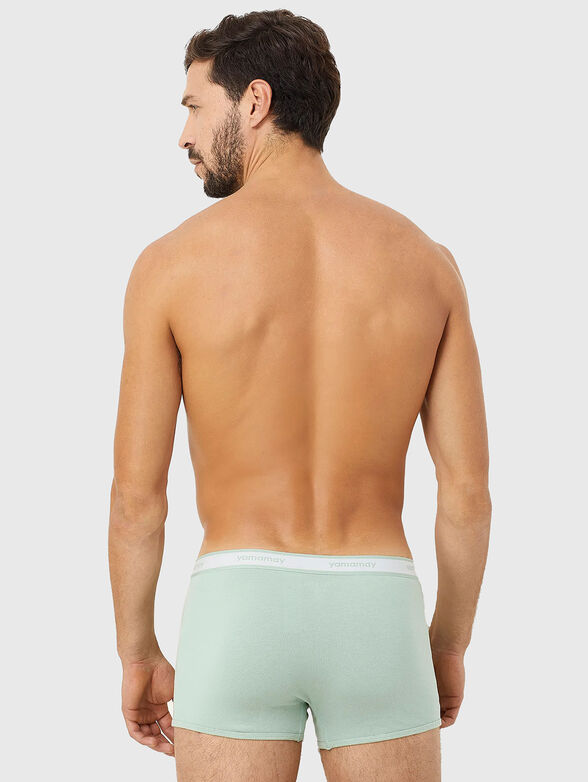 NEW FASHION COLOR cotton boxers with logo embroidery - 2