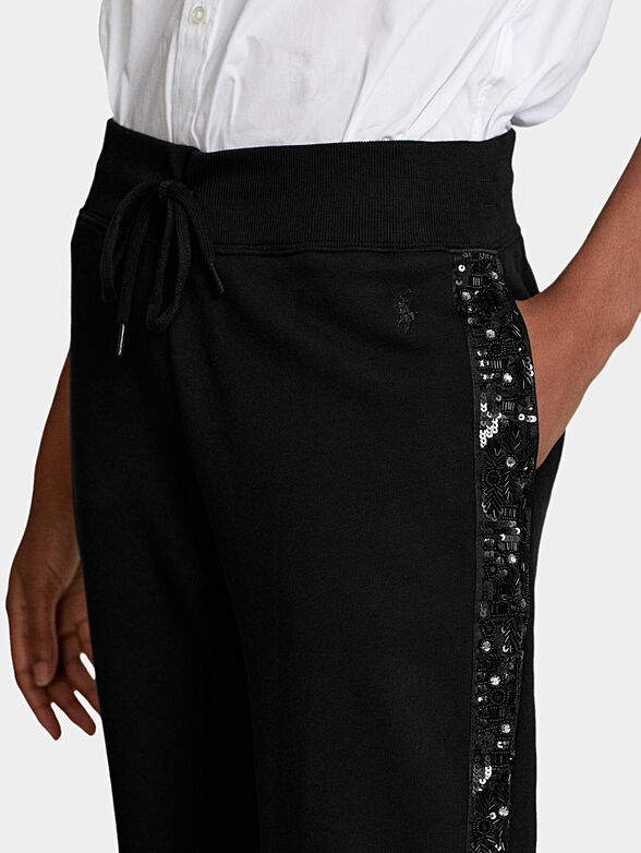 Sports pants with sequins - 3