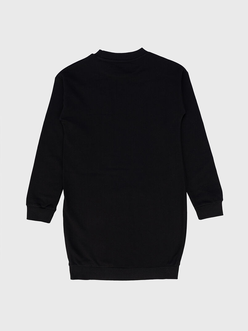 Contrast logo dress - 3