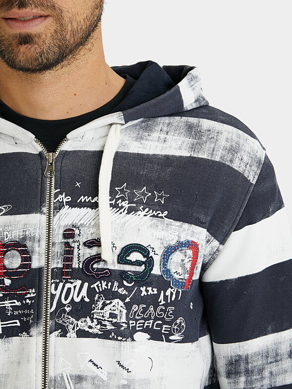 JABAL Cotton sweatshirt with print - 4
