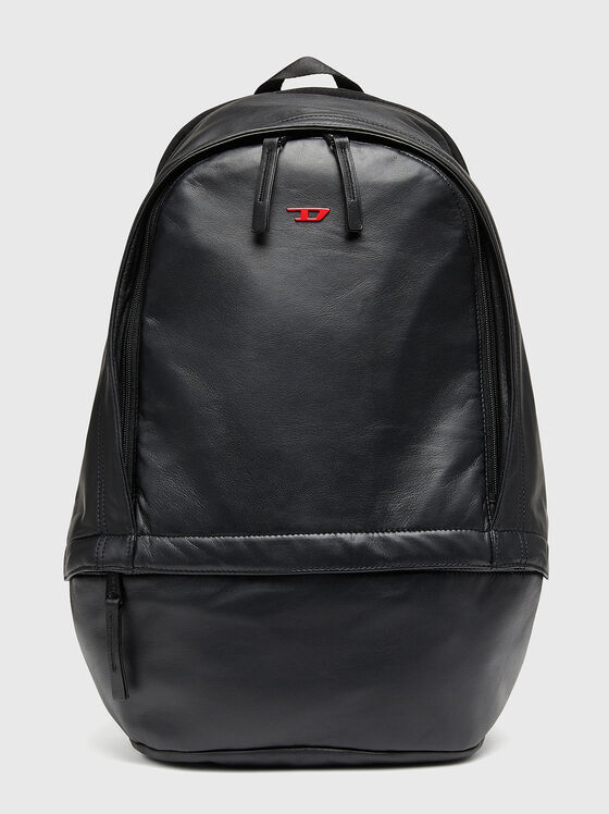RAVE leather backpack with logo - 1