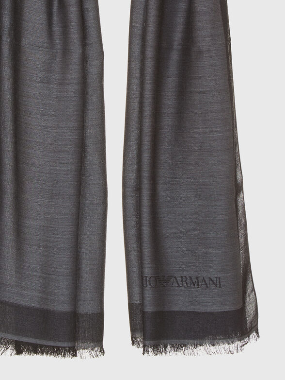 Wool blend scarf - 2