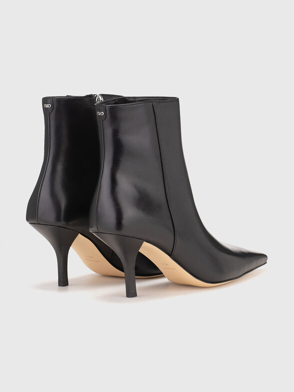 SELINA heeled leather boots - 3