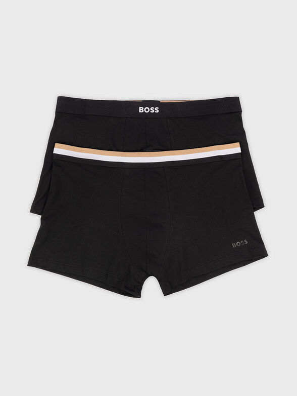 Set of two pairs of boxer shorts with logo - 1