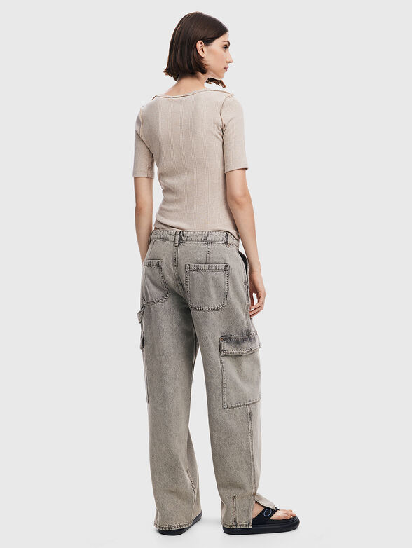 CASANDR jeans in light grey - 2