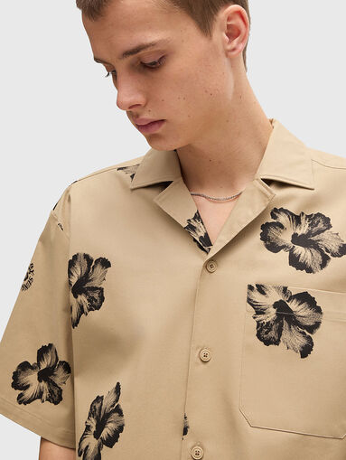 Floral print shirt - 4