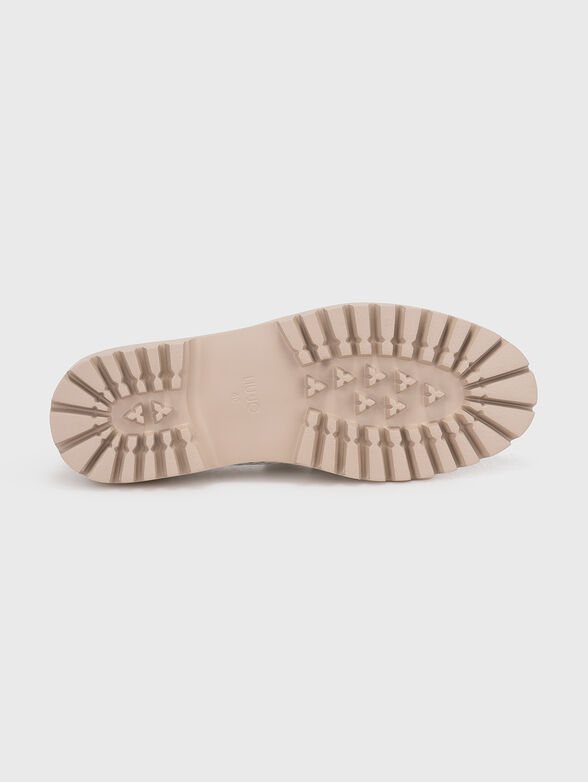 CORA 02 white loafers with perforations - 5