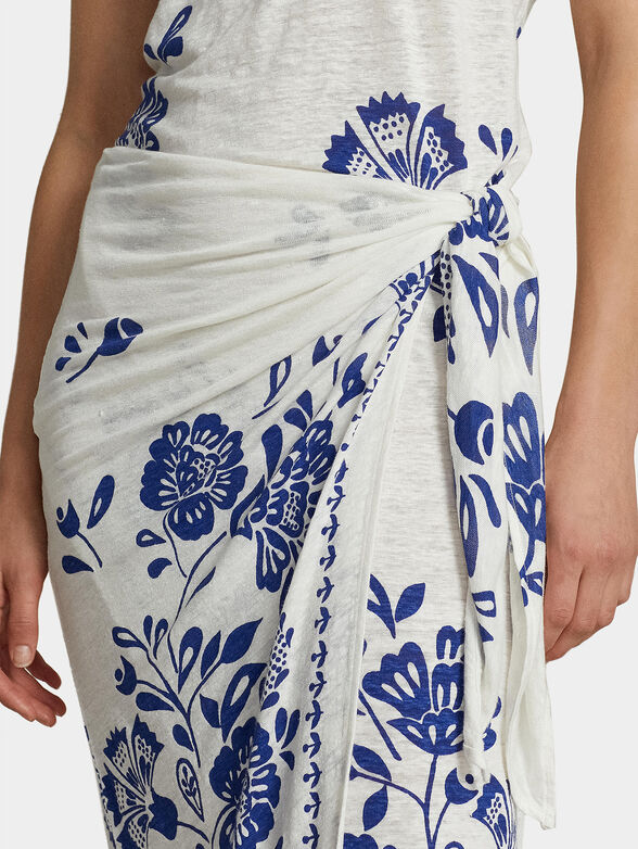 Dress with floral motifs - 3