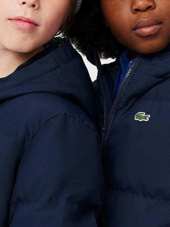 Puffer jacket with hood - 4