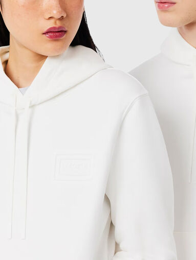 Unisex light blue sweatshirt - 4