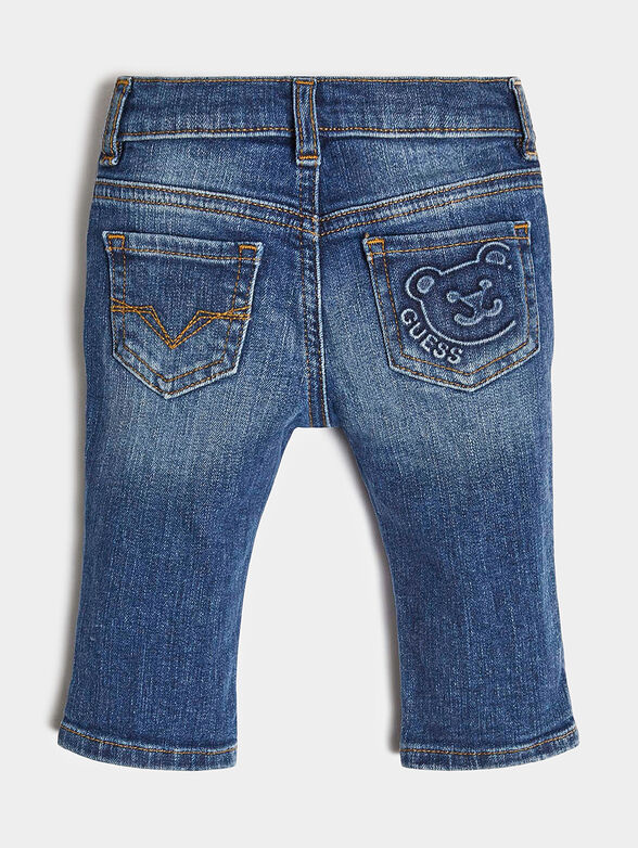 Blue slim jeans - 2