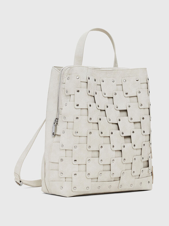 PIEDRA faux leather backpack - 4