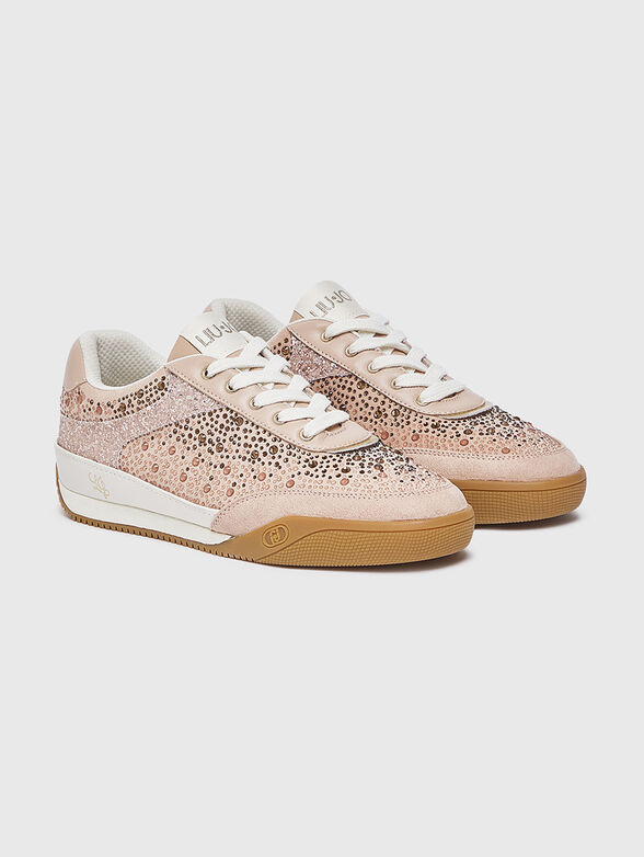 LEWIS 04 sneakers with rhinestone appliqu&eacute;s - 2