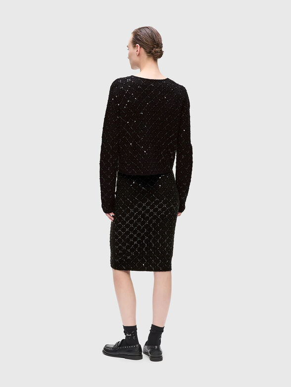 Sequin knit skirt - 2