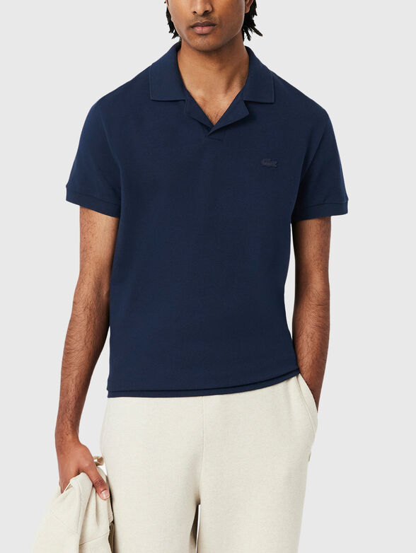 Polo shirt with logo detail - 1