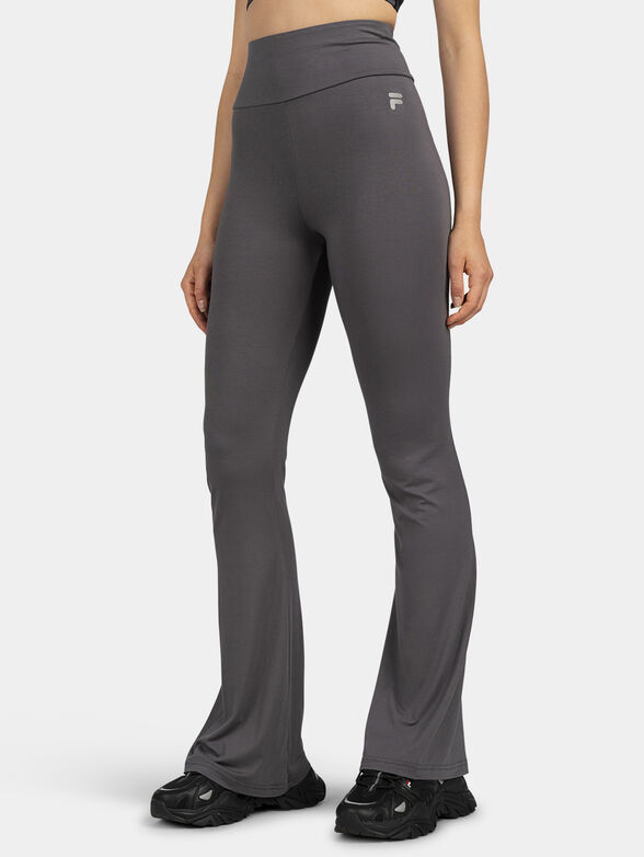 CHURDIUM leggings with flared legs - 1