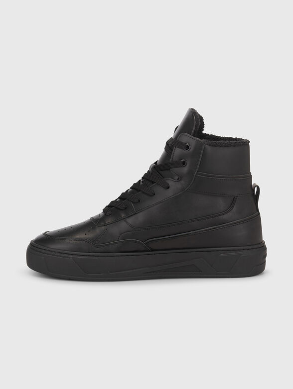 707 MID black sneakers  - 4