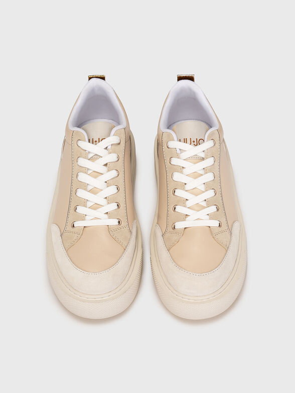 KYLIE 09 leather sports shoes - 6