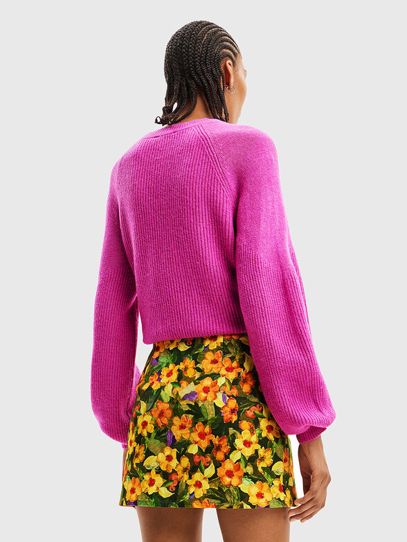 SENA sweater in fuxia color - 3