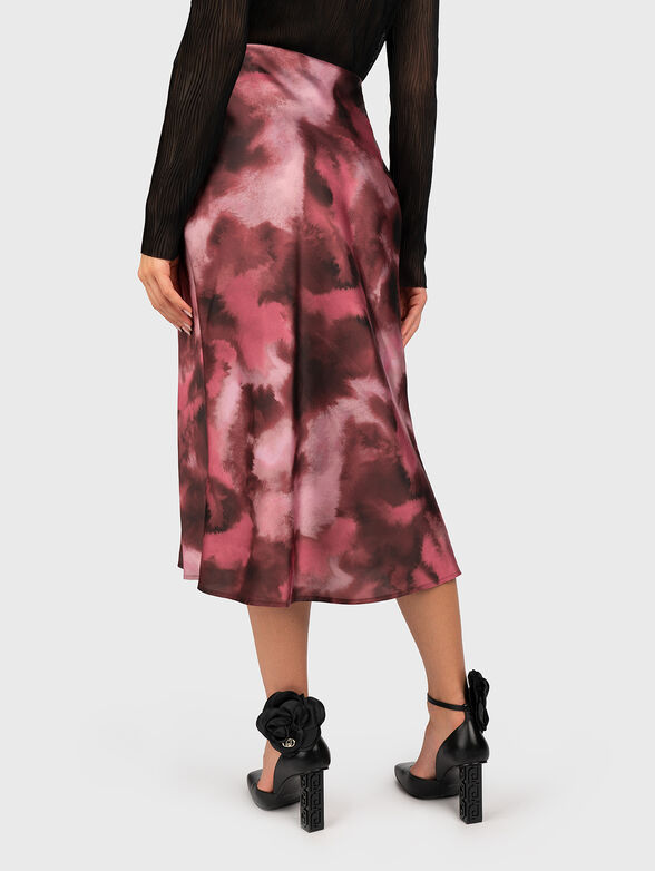 Midi skirt with high waist - 2