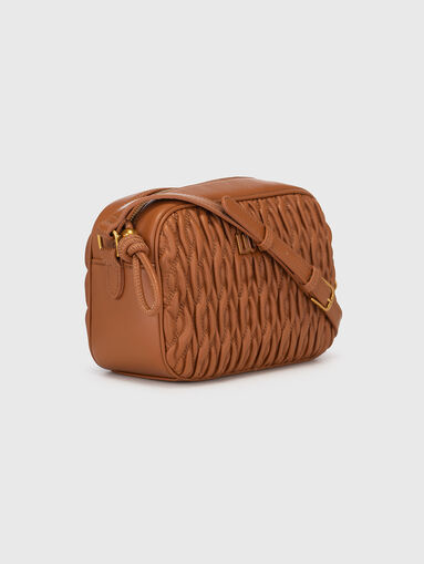 Black crossbody bag in eco leather - 4