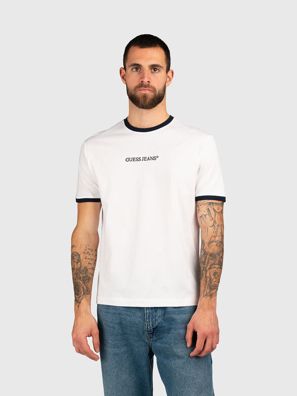 Cotton T-shirt with logo - 1
