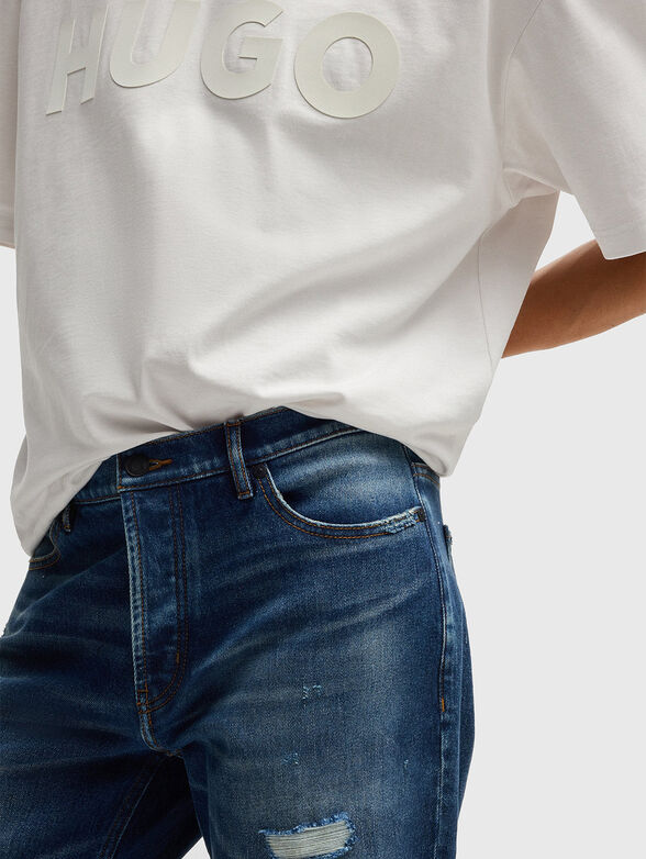 Slim jeans with washed effect - 3