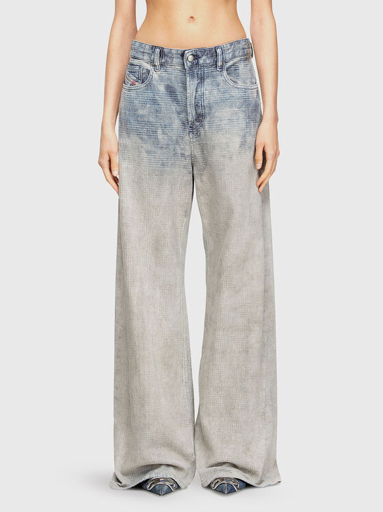 Дънки с принт 1996 D-SIRE L.32  - 1