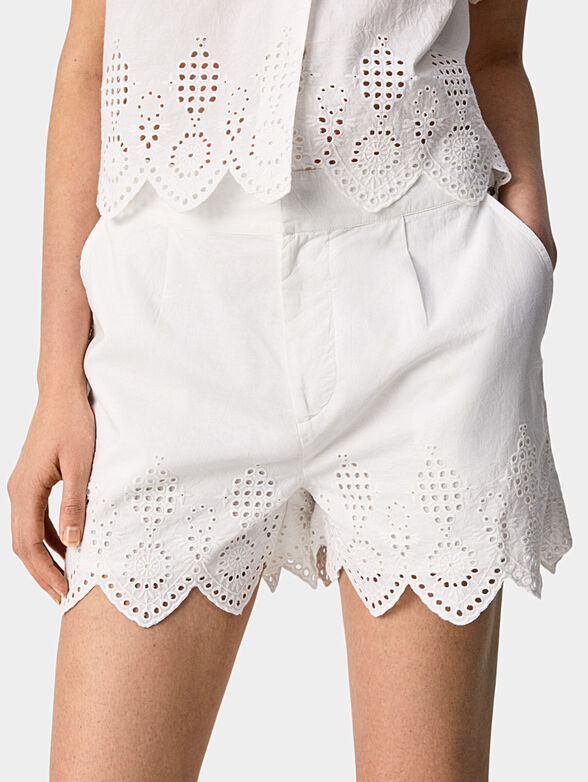 LUELLA shorts with embroidery - 2